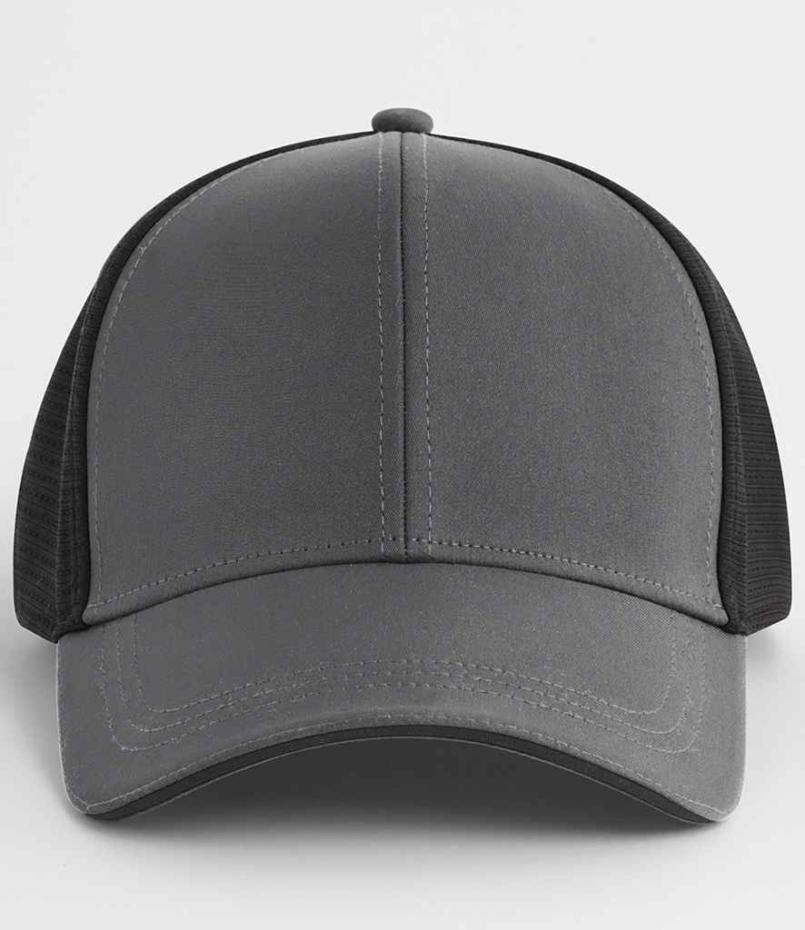 Beechfield Club Cap in Gunmetal/ Black