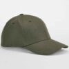 Beechfield EarthAware Organic Cotton Stretch Fit Cap in Olive
