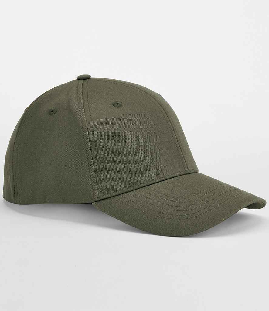 Beechfield EarthAware Organic Cotton Stretch Fit Cap in Olive