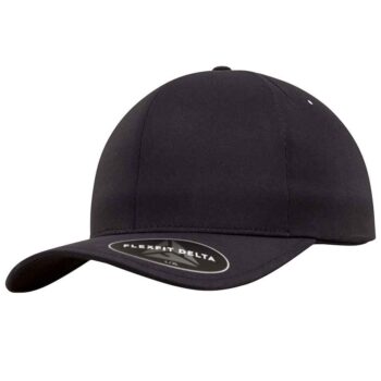 Flexfit Delta Cap in Black