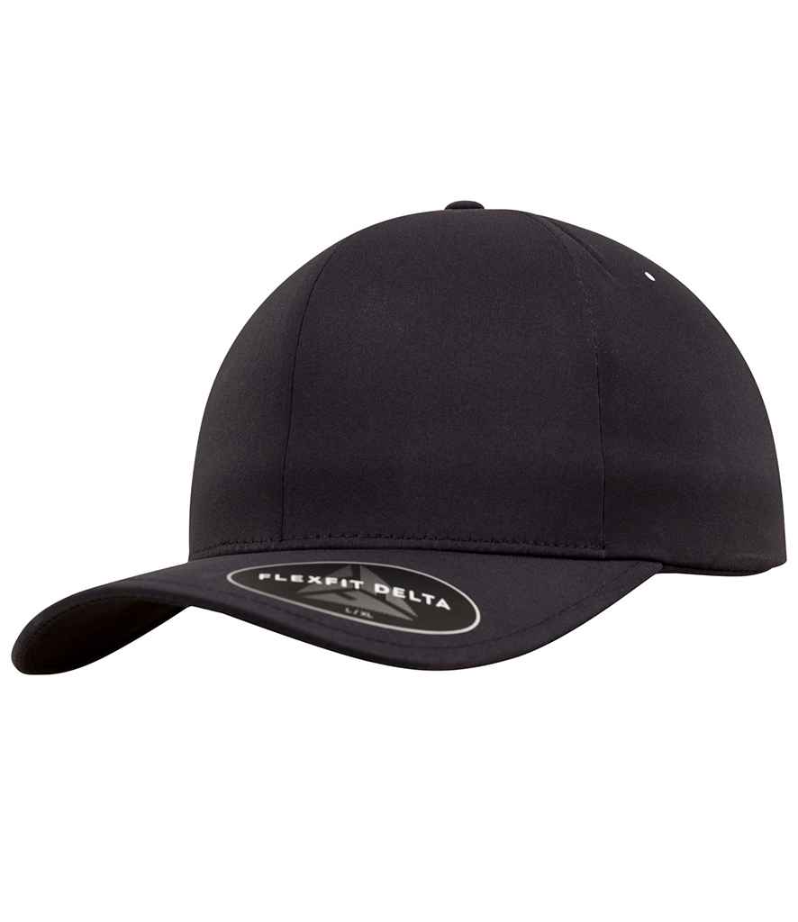 Flexfit Delta Cap in Black