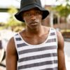 Flexfit Cotton Twill Bucket Hat in Black