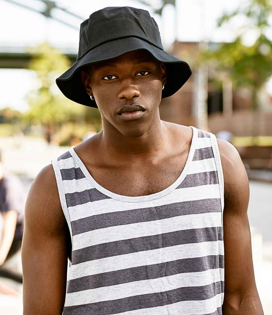 Flexfit Cotton Twill Bucket Hat in Black