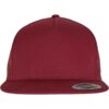 Flexfit Classic Trucker Cap in Maroon.