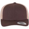 Flexfit Retro Trucker Two Tone Cap - F6606T Flexfit Retro Trucker Two Tone Cap in Brown & Khaki.