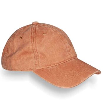 Result Core Pure Cotton Vintage Cap in Vintage Orange.
